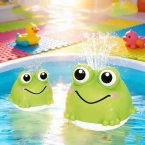 Frog Bath  Toys for  Boy/Girl Toddlers -Beach Play- Water play